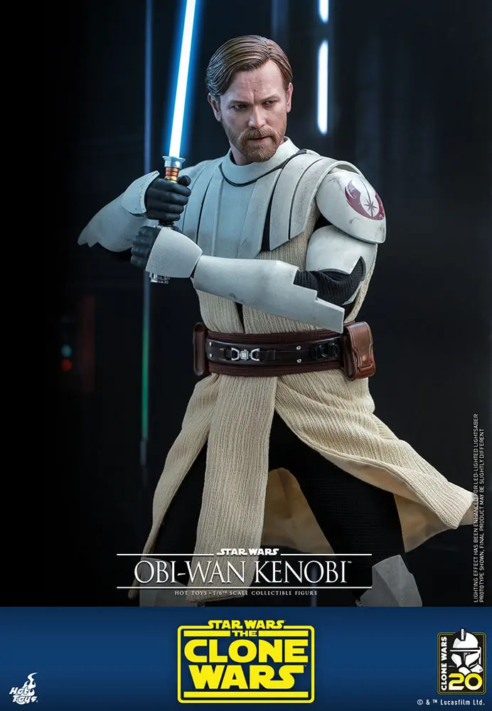 Star Wars The Clone Wars Akčná figúrka 1/6 Obi-Wan Kenobi 30 cm produktová fotografia