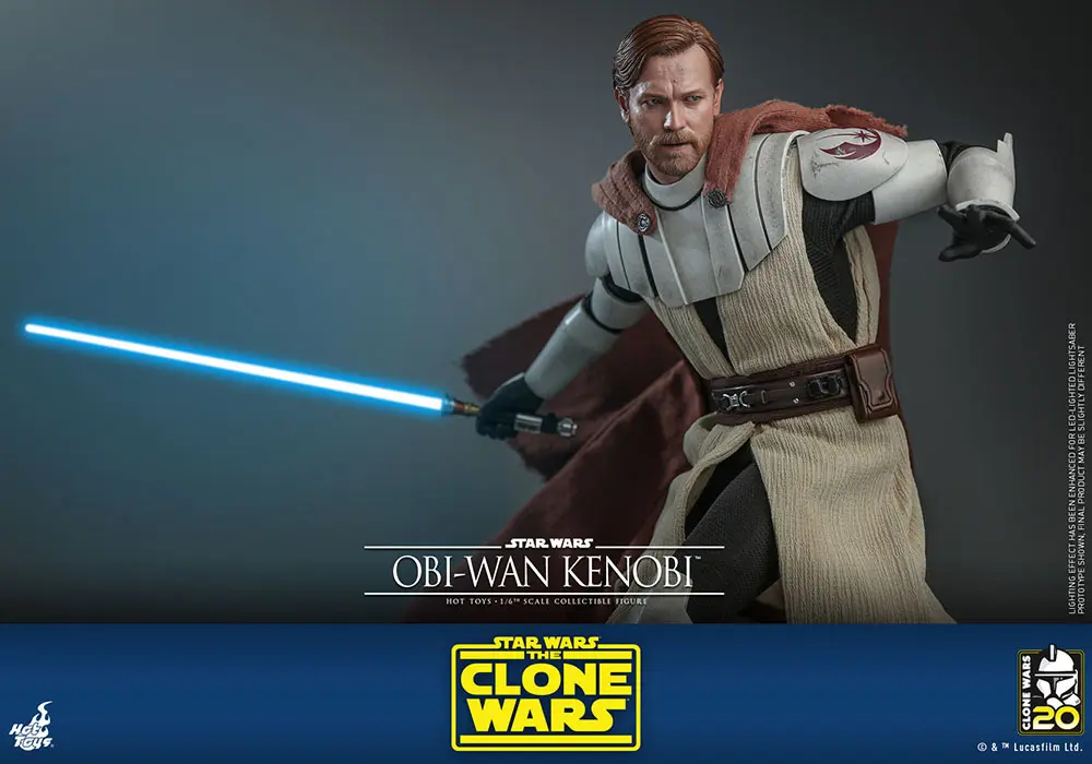 Star Wars The Clone Wars Akčná figúrka 1/6 Obi-Wan Kenobi 30 cm produktová fotografia