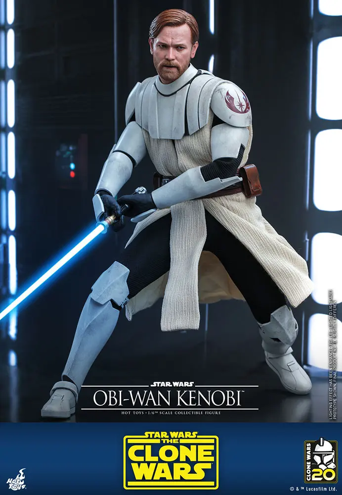 Star Wars The Clone Wars Akčná figúrka 1/6 Obi-Wan Kenobi 30 cm produktová fotografia