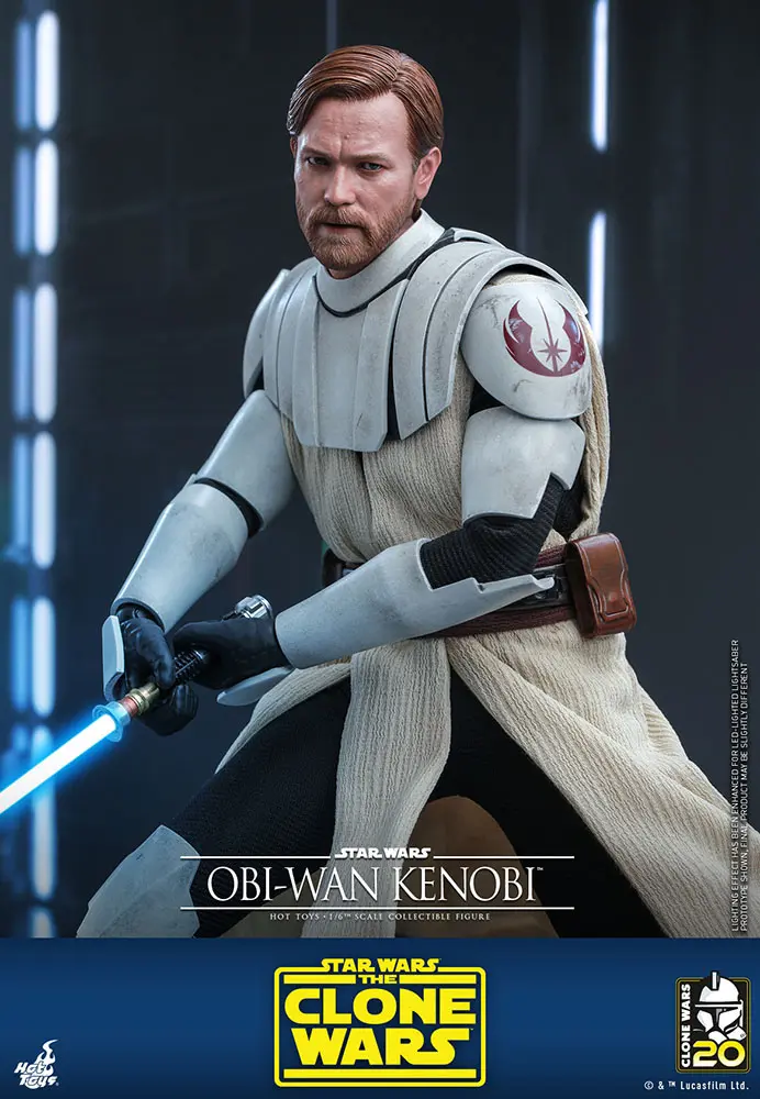 Star Wars The Clone Wars Akčná figúrka 1/6 Obi-Wan Kenobi 30 cm produktová fotografia