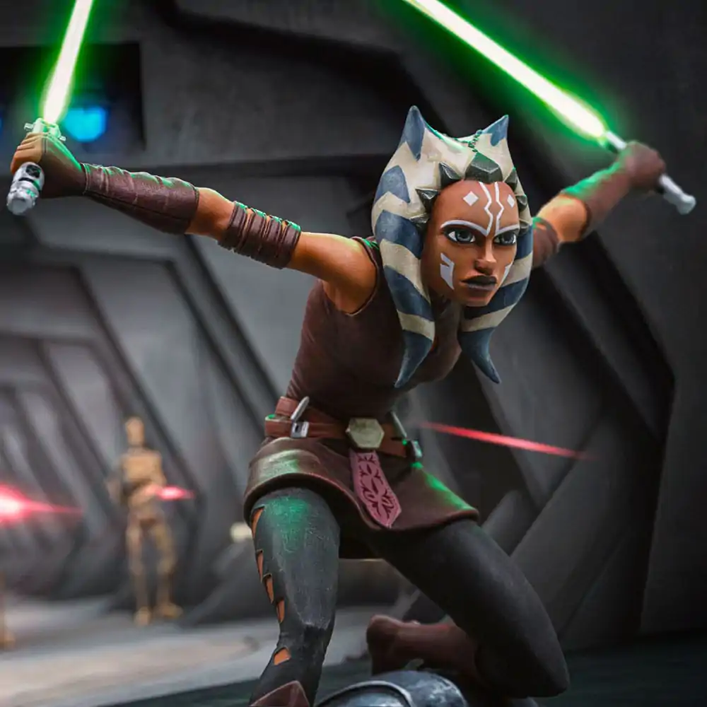 Star Wars: The Clone Wars Socha v umeleckej mierke 1/10 Ahsoka Tano 19 cm produktová fotografia