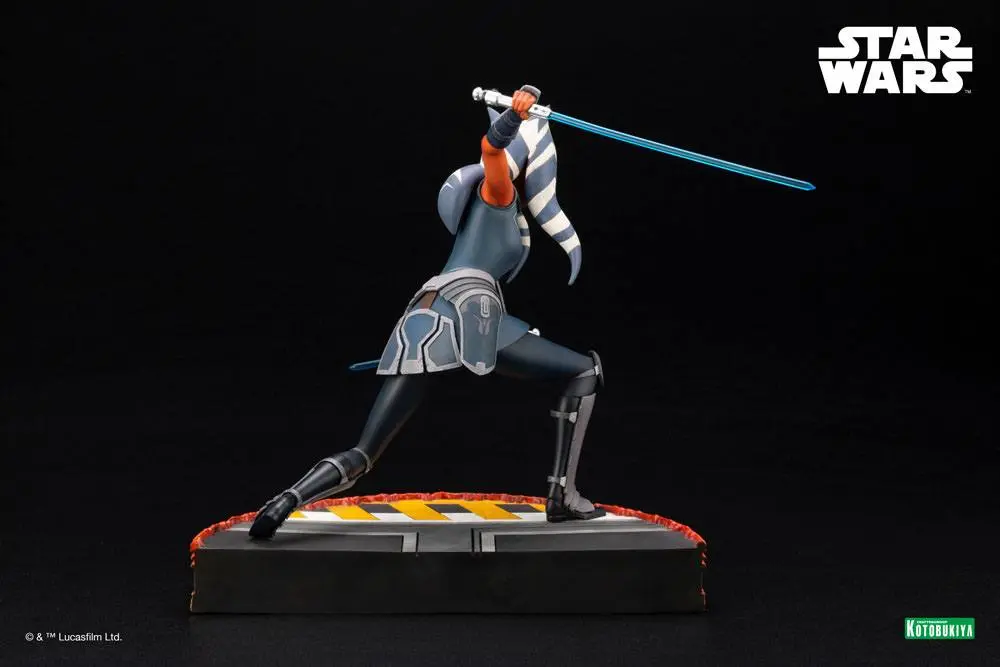 Star Wars The Clone Wars ARTFX PVC figurka 1/7 Ahsoka Tano Escape from the Clones 24 cm termékfotó