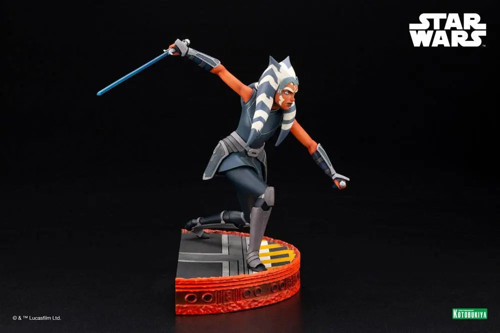 Star Wars The Clone Wars ARTFX PVC figurka 1/7 Ahsoka Tano Escape from the Clones 24 cm termékfotó