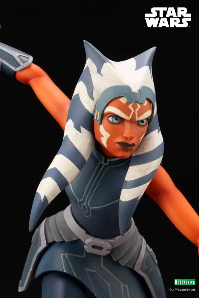 Star Wars The Clone Wars ARTFX PVC figurka 1/7 Ahsoka Tano Escape from the Clones 24 cm termékfotó