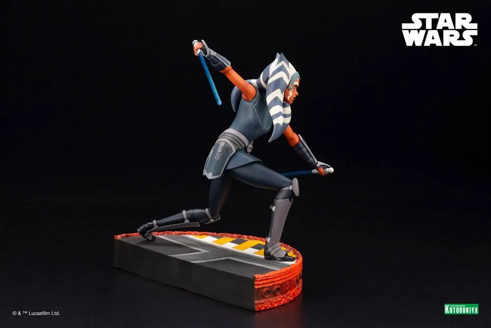 Star Wars The Clone Wars ARTFX PVC figurka 1/7 Ahsoka Tano Escape from the Clones 24 cm termékfotó