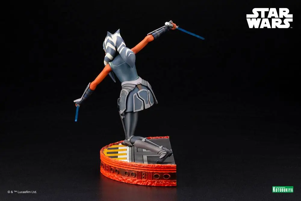 Star Wars The Clone Wars ARTFX PVC figurka 1/7 Ahsoka Tano Escape from the Clones 24 cm termékfotó