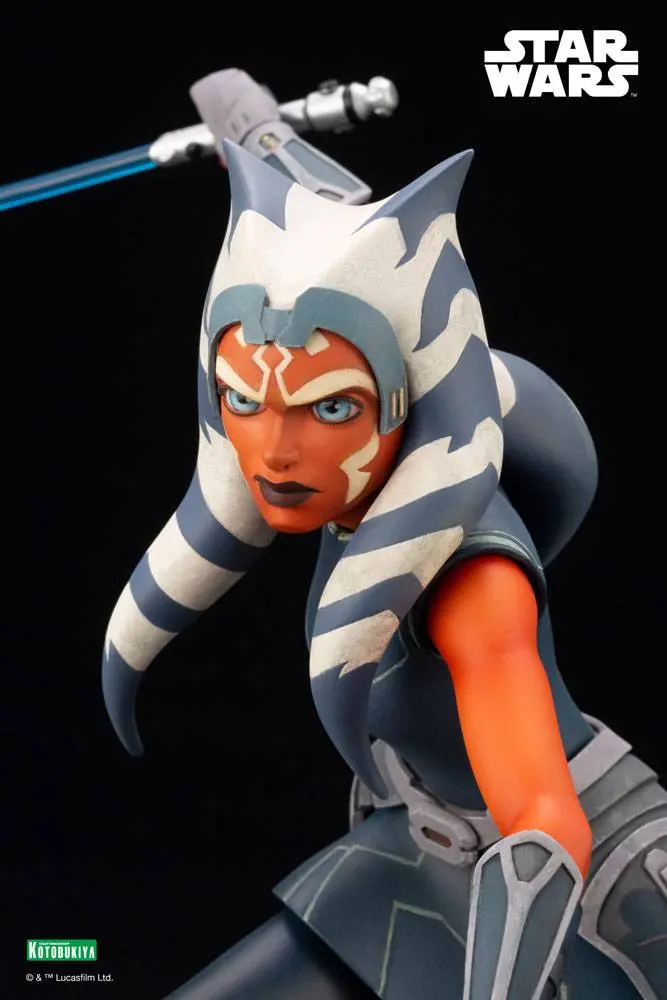 Star Wars The Clone Wars ARTFX PVC figurka 1/7 Ahsoka Tano Escape from the Clones 24 cm termékfotó