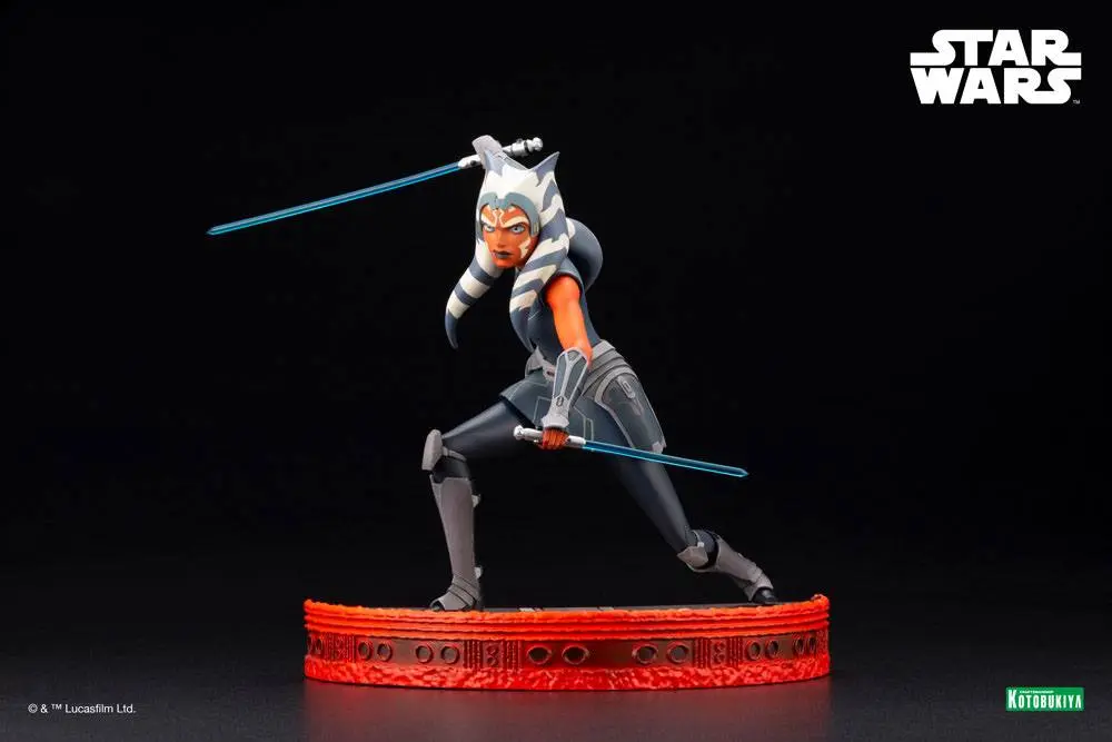 Star Wars The Clone Wars ARTFX PVC figurka 1/7 Ahsoka Tano Escape from the Clones 24 cm termékfotó