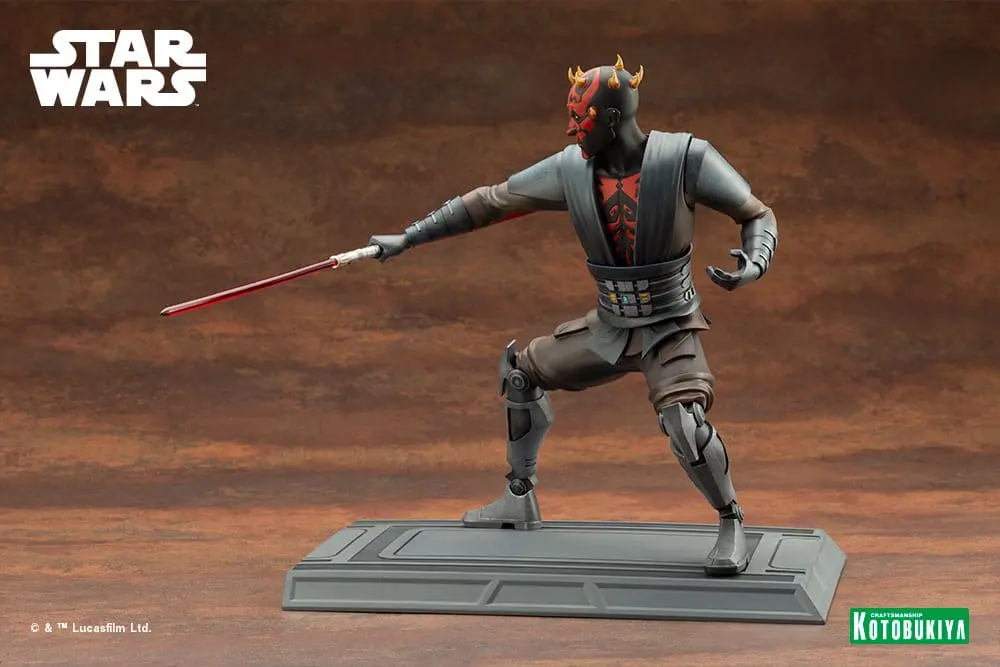 Star Wars The Clone Wars ARTFX PVC Socha 1/7 Darth Maul 26 cm produktová fotografia