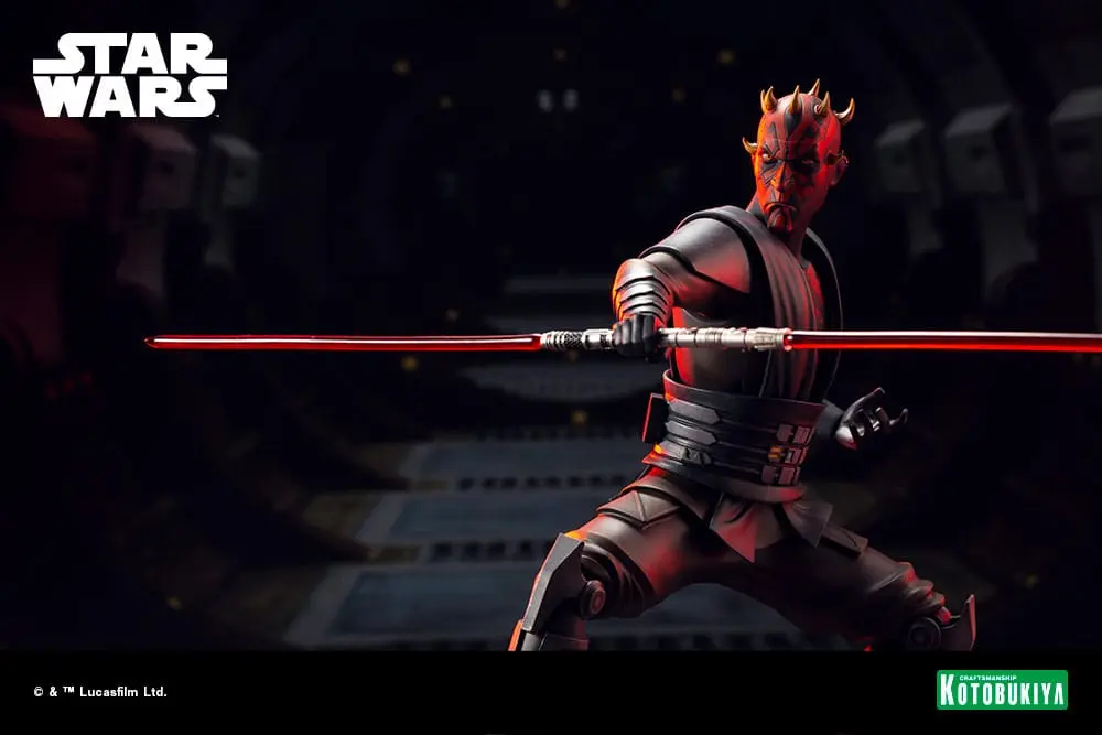 Star Wars The Clone Wars ARTFX PVC Socha 1/7 Darth Maul 26 cm produktová fotografia