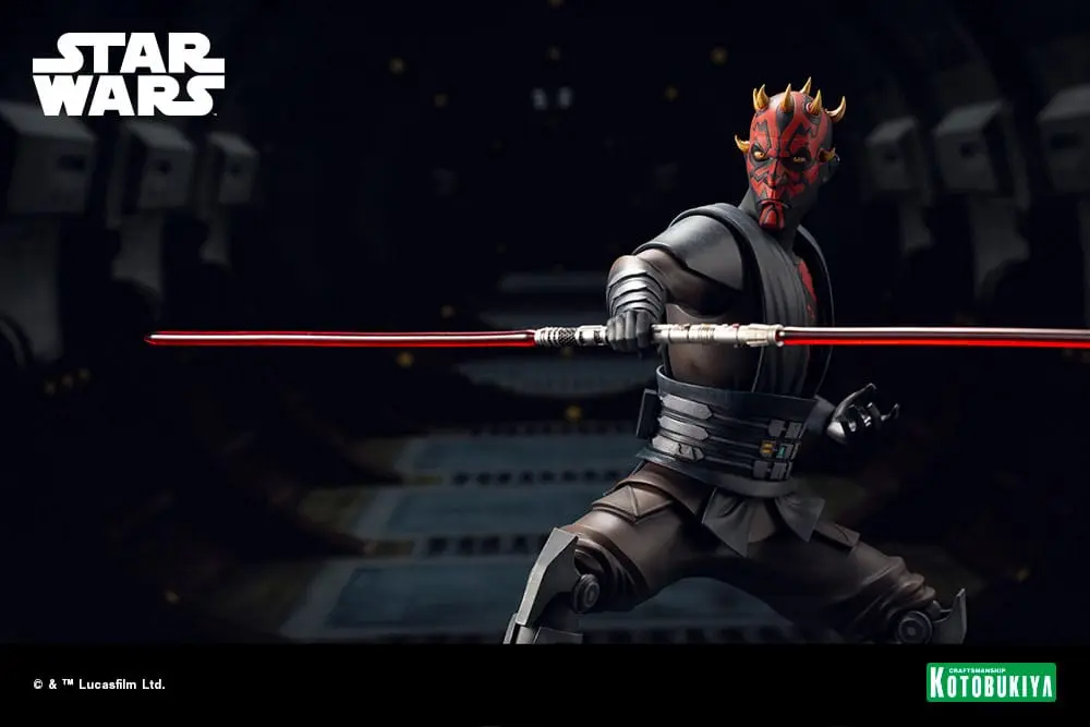 Star Wars The Clone Wars ARTFX PVC Socha 1/7 Darth Maul 26 cm produktová fotografia