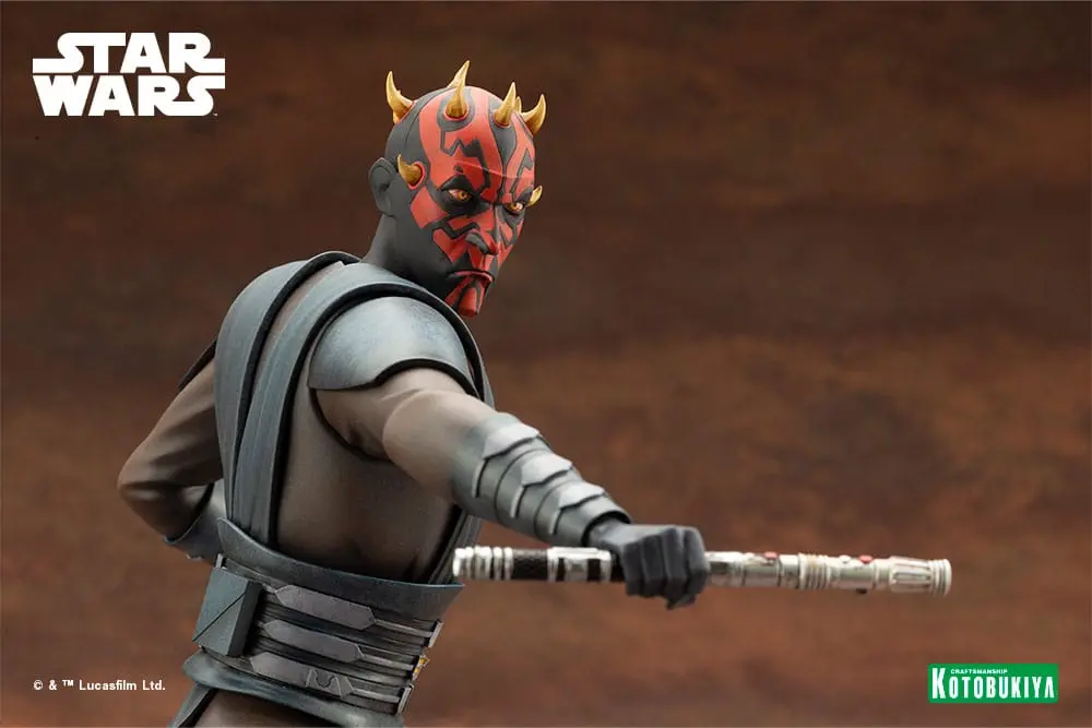 Star Wars The Clone Wars ARTFX PVC Socha 1/7 Darth Maul 26 cm produktová fotografia