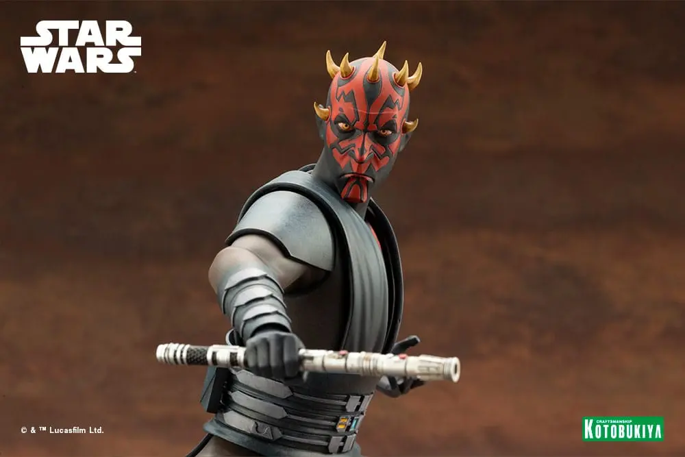 Star Wars The Clone Wars ARTFX PVC Socha 1/7 Darth Maul 26 cm produktová fotografia