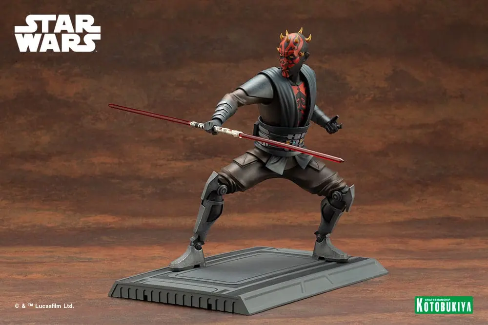 Star Wars The Clone Wars ARTFX PVC Socha 1/7 Darth Maul 26 cm produktová fotografia