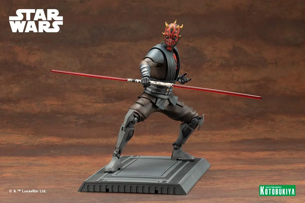 Star Wars The Clone Wars ARTFX PVC Socha 1/7 Darth Maul 26 cm produktová fotografia