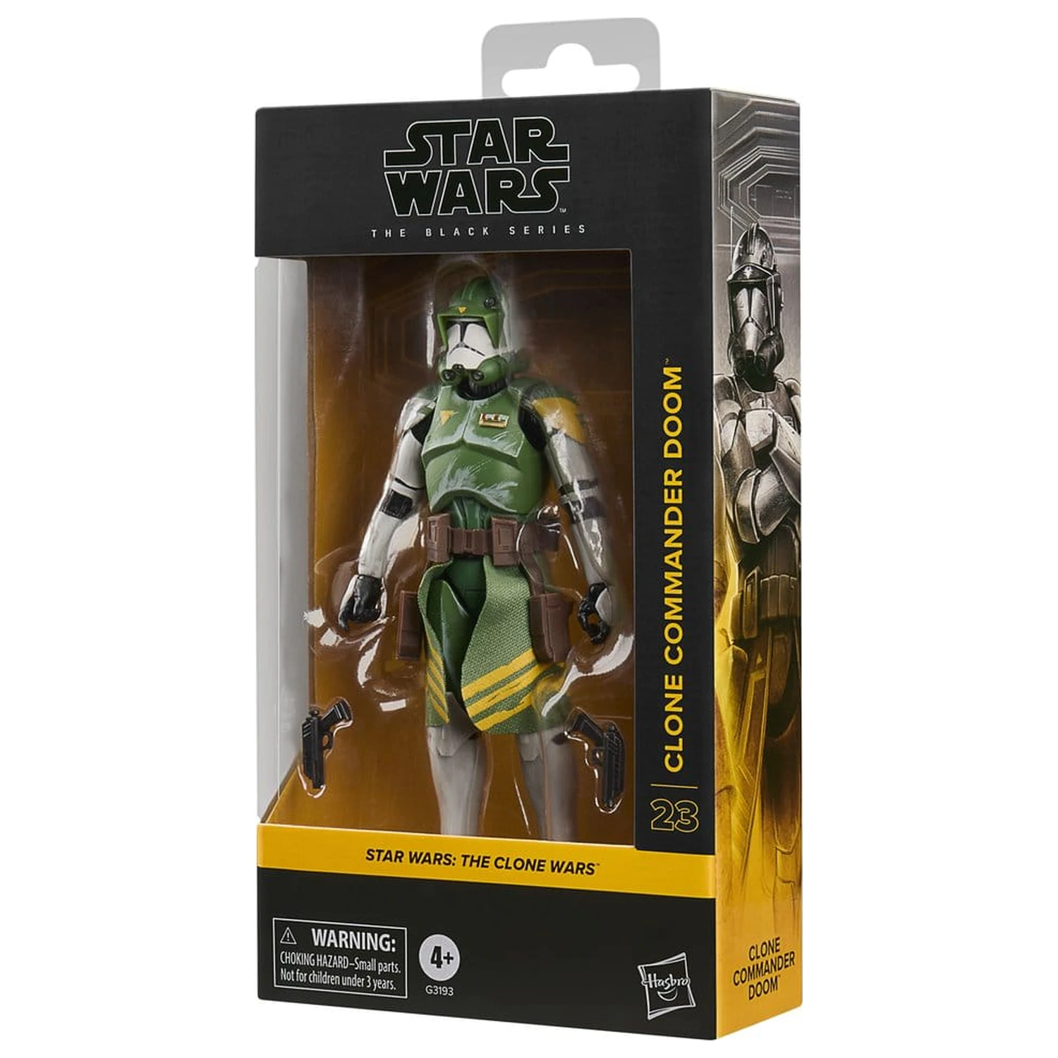 Star Wars: The Clone Wars Black Series akčná figúrka Clone Commander Doom 15 cm produktová fotografia