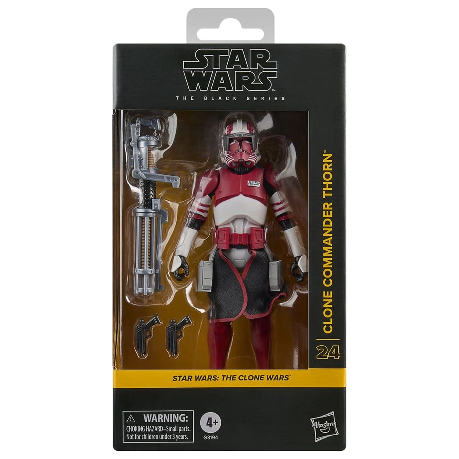 Star Wars: The Clone Wars Black Series akčná figúrka Clone Commander Thorn 15 cm produktová fotografia