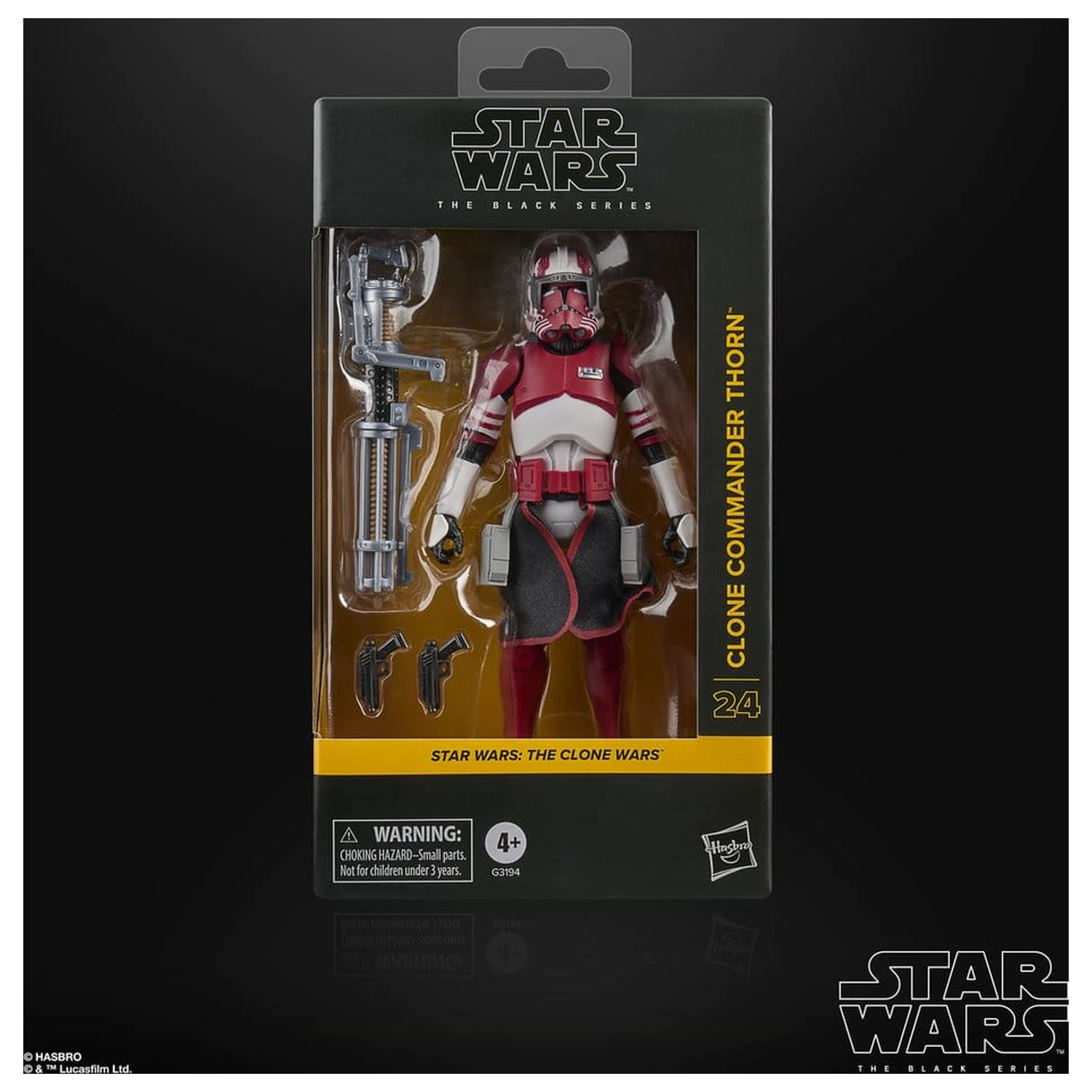 Star Wars: The Clone Wars Black Series akčná figúrka Clone Commander Thorn 15 cm produktová fotografia