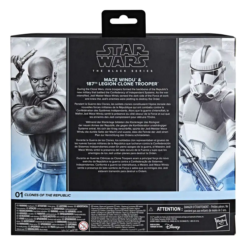 Star Wars: The Clone Wars Black Series akčné figúrky 2-Pack Clones of the Republic 15 cm produktová fotografia