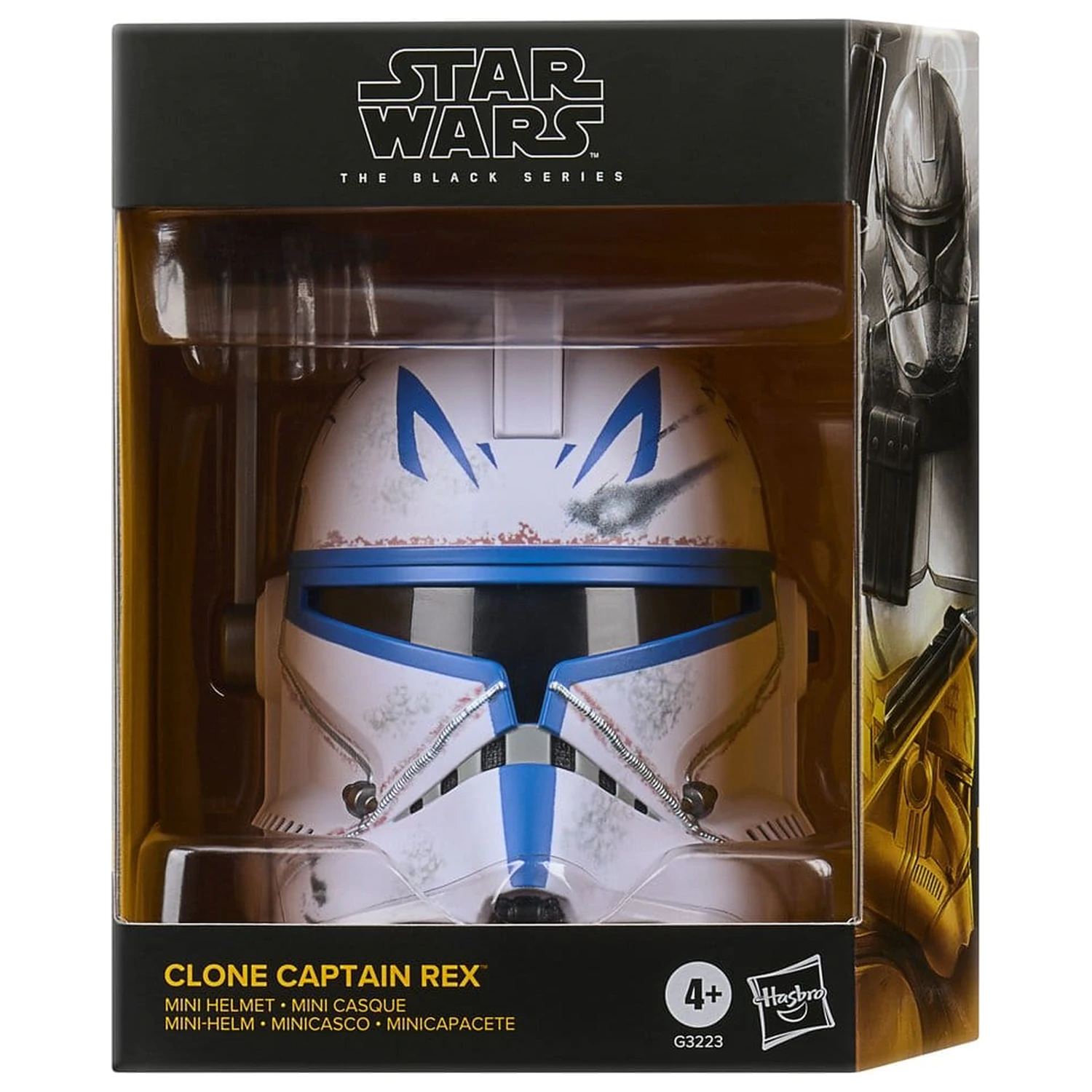 Star Wars: The Clone Wars Black Series mini prilba Clone Captain Rex 15 cm produktová fotografia