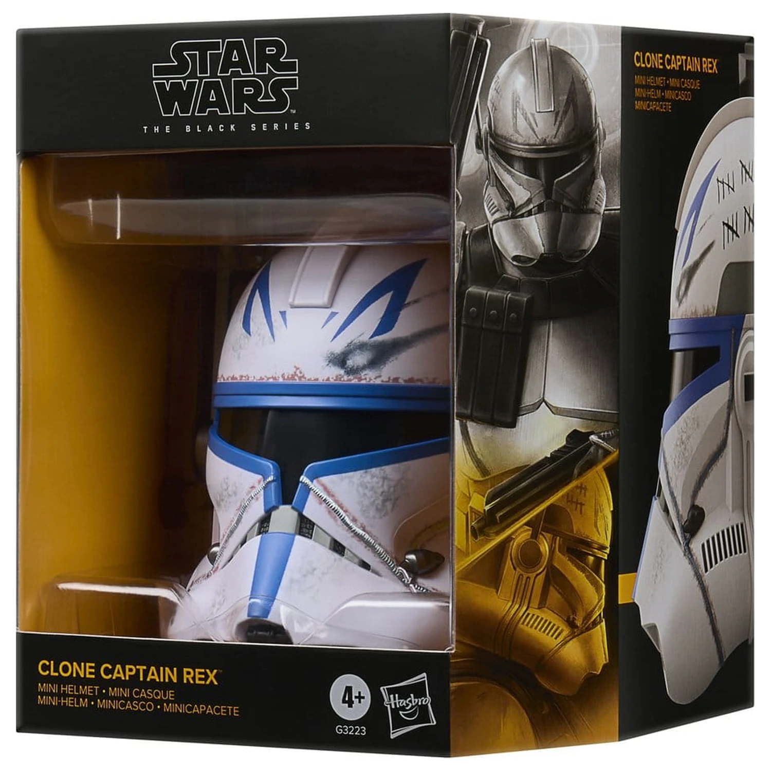 Star Wars: The Clone Wars Black Series mini prilba Clone Captain Rex 15 cm produktová fotografia