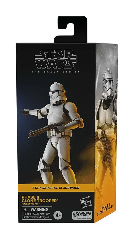 Star Wars: The Clone Wars Black Series Akčná figúrka Phase II Clone Trooper 15 cm produktová fotografia