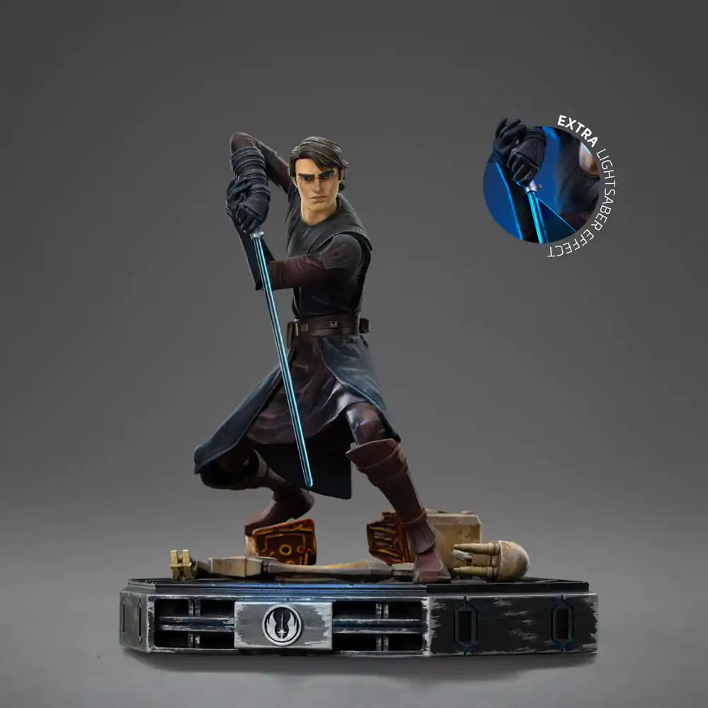 Star Wars: The Clone Wars Deluxe Art Scale Socha 1/10 Anakin Skywalker 19 cm produktová fotografia
