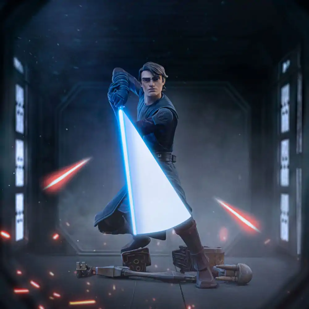 Star Wars: The Clone Wars Deluxe Art Scale Socha 1/10 Anakin Skywalker 19 cm produktová fotografia