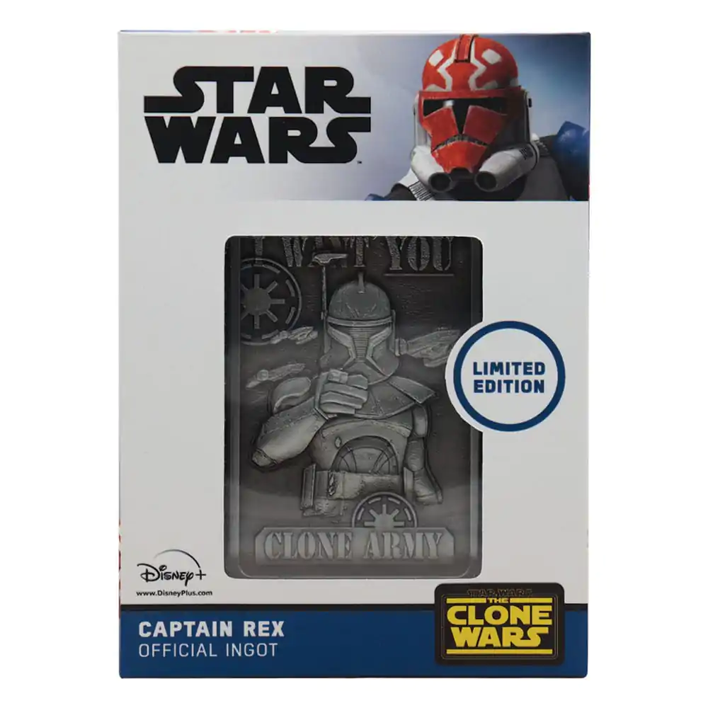 Star Wars: The Clone Wars Zliatok Captain Rex Limited Edition produktová fotografia