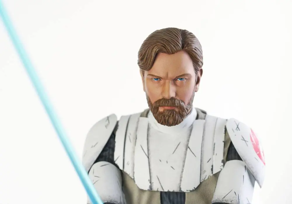 Star Wars The Clone Wars Premier Collection 1/7 Obi-Wan Kenobi 27 cm figúrka produktová fotografia