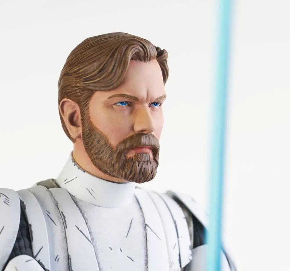 Star Wars The Clone Wars Premier Collection 1/7 Obi-Wan Kenobi 27 cm figúrka produktová fotografia