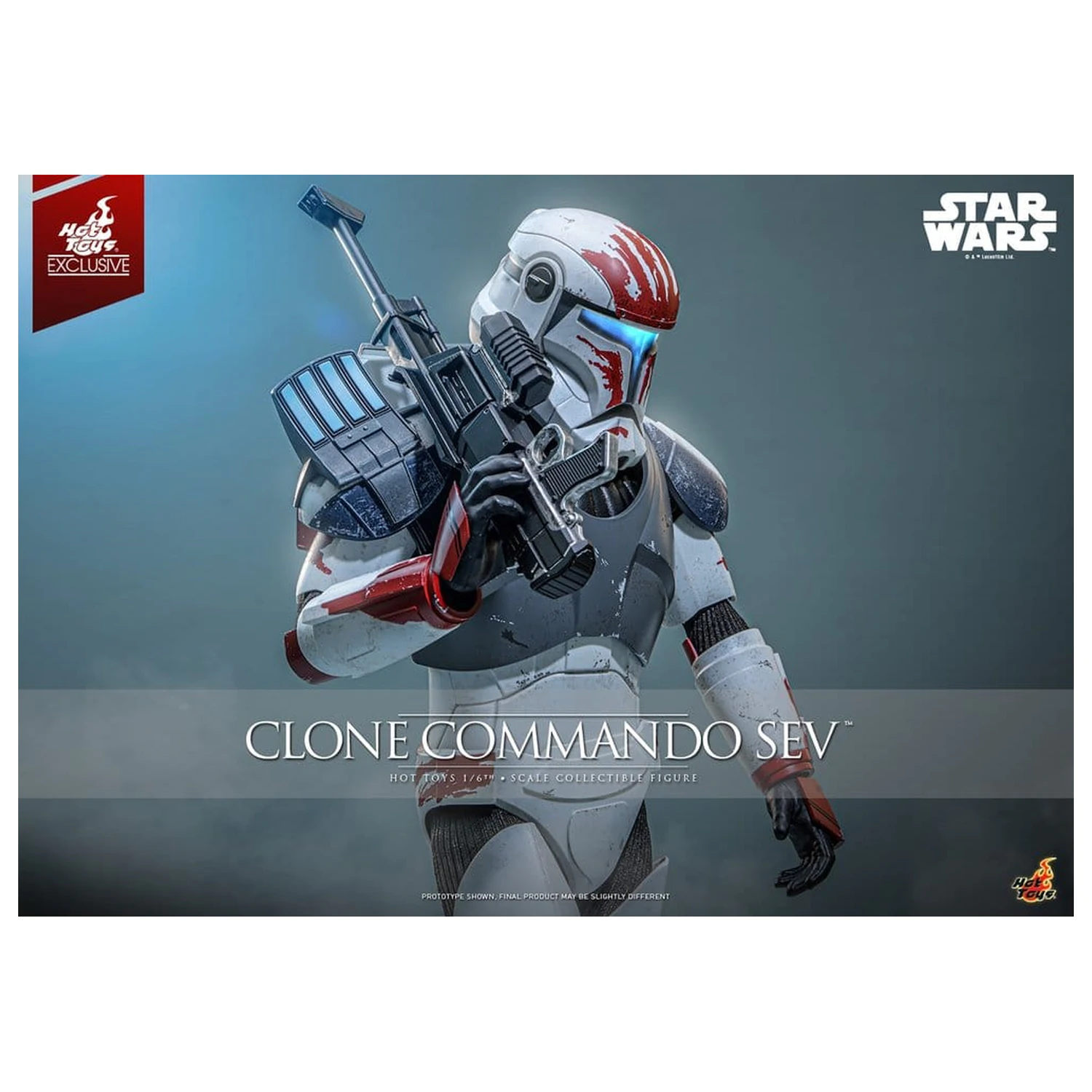 Star Wars: The Clone Wars Television Masterpiece akčná figúrka 1/6 Clone Commando Sev 30 cm produktová fotografia