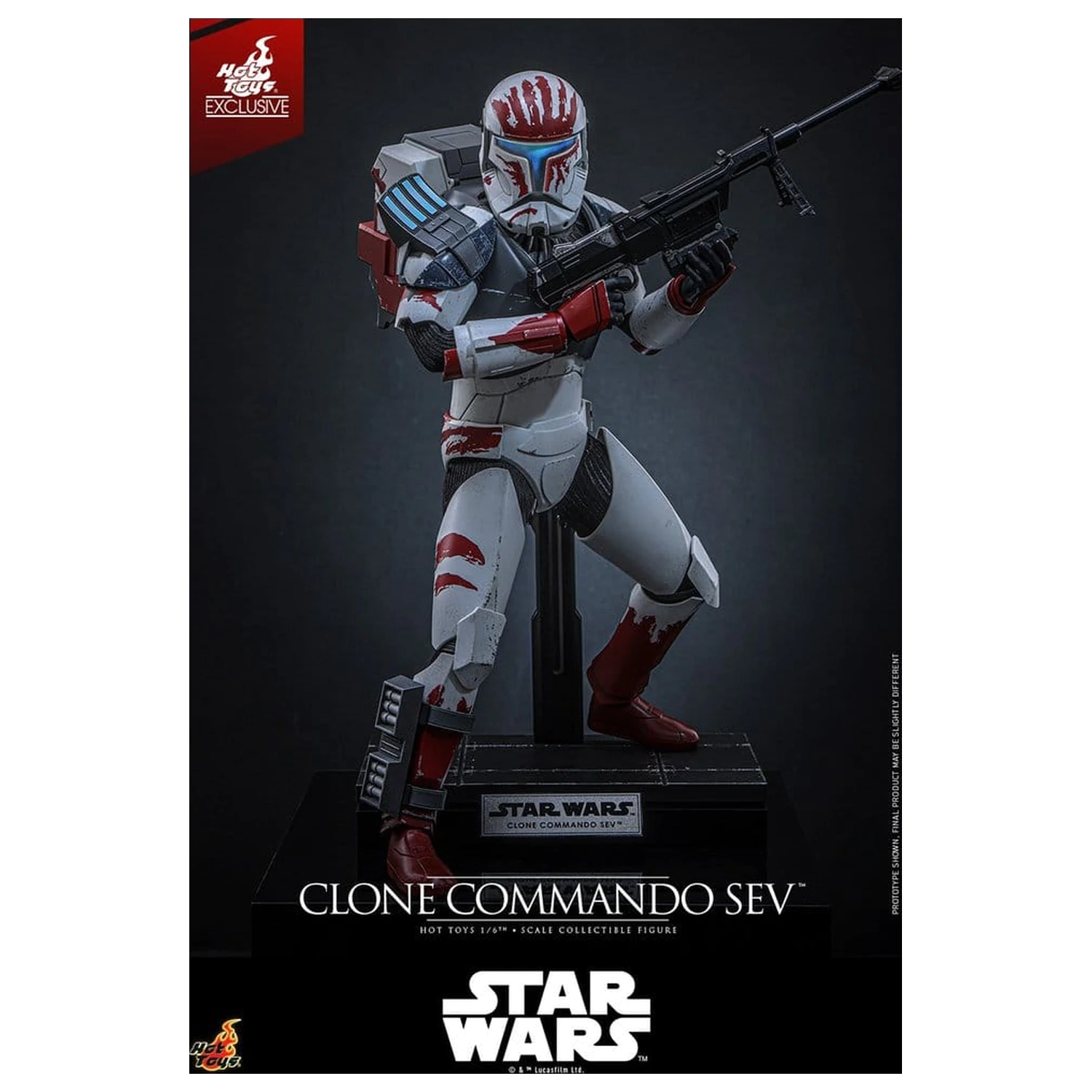 Star Wars: The Clone Wars Television Masterpiece akčná figúrka 1/6 Clone Commando Sev 30 cm produktová fotografia