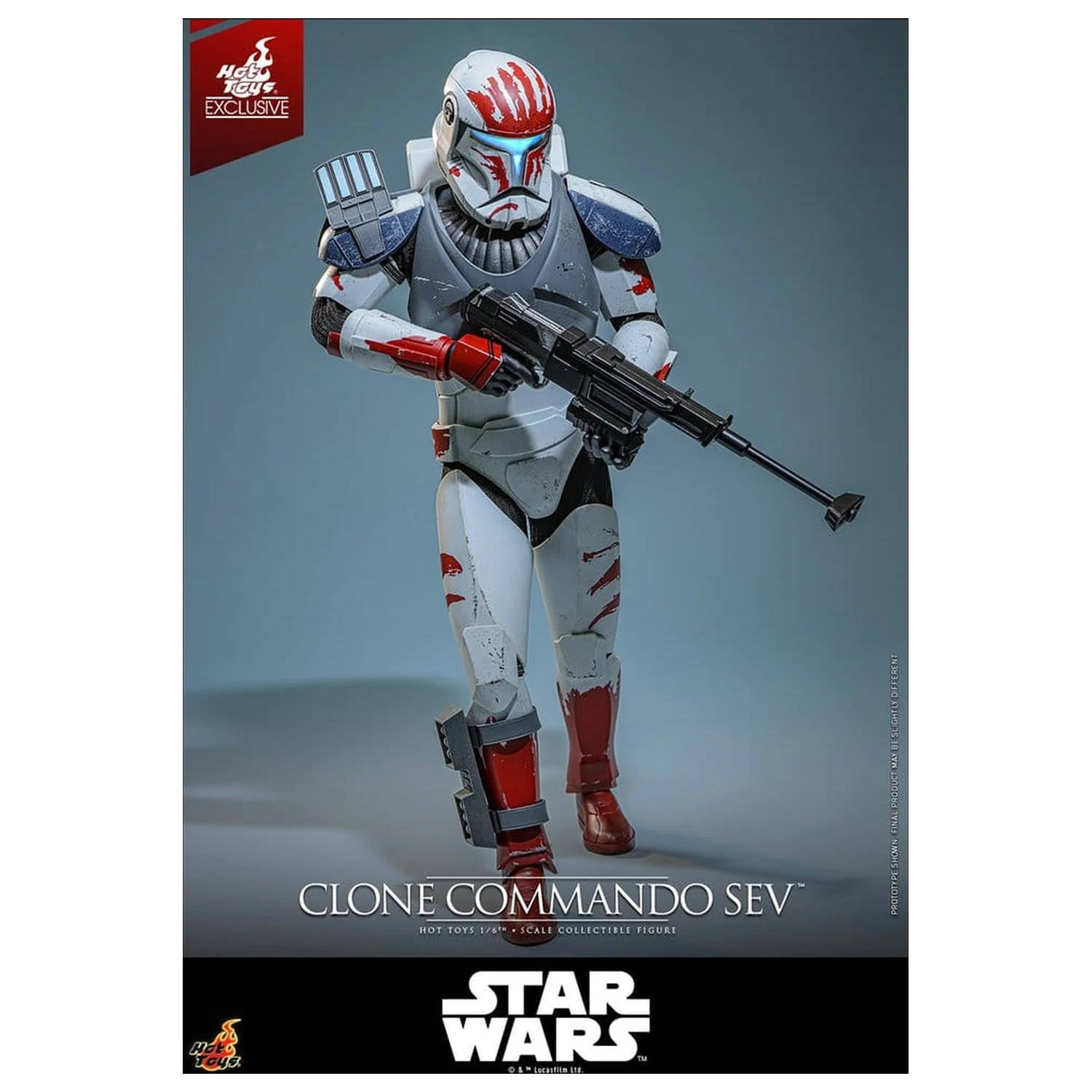 Star Wars: The Clone Wars Television Masterpiece akčná figúrka 1/6 Clone Commando Sev 30 cm produktová fotografia