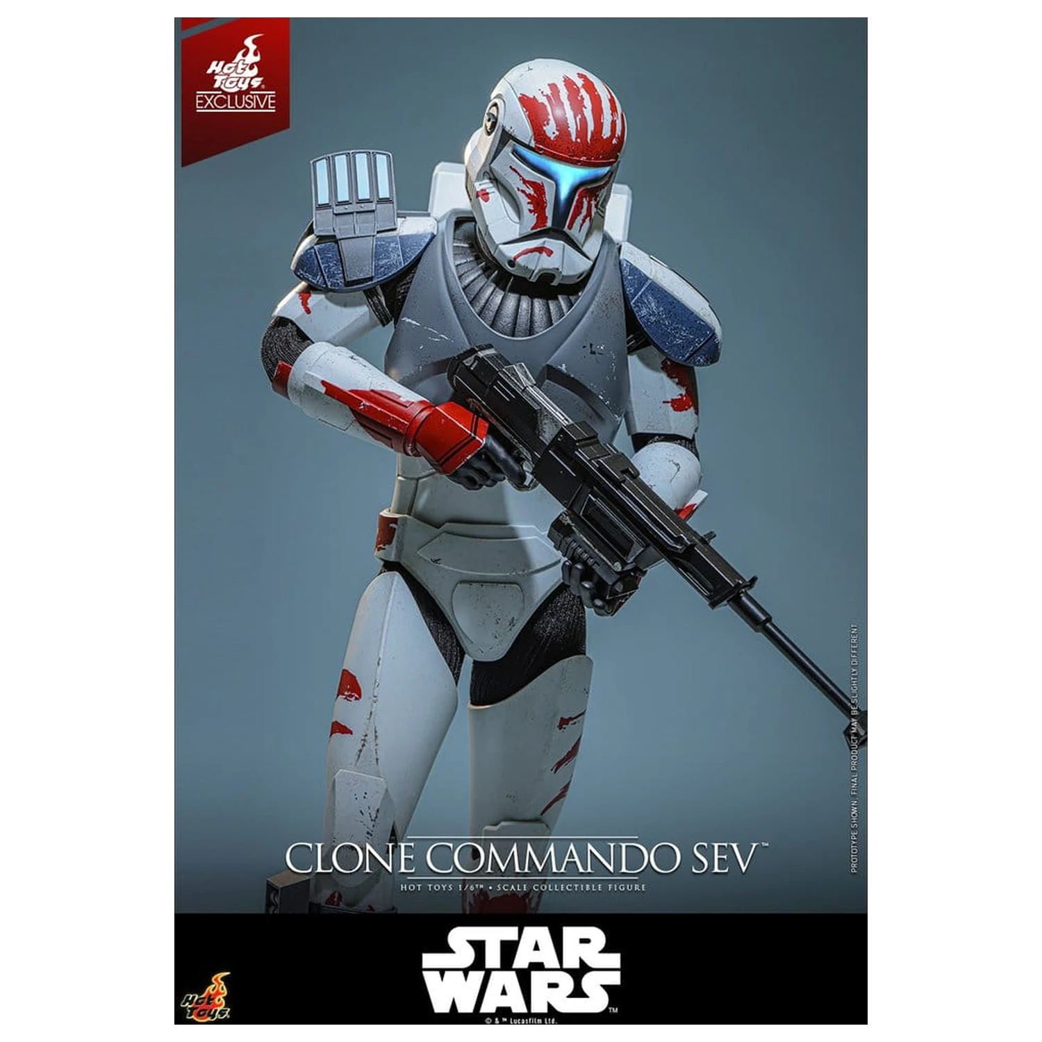 Star Wars: The Clone Wars Television Masterpiece akčná figúrka 1/6 Clone Commando Sev 30 cm produktová fotografia