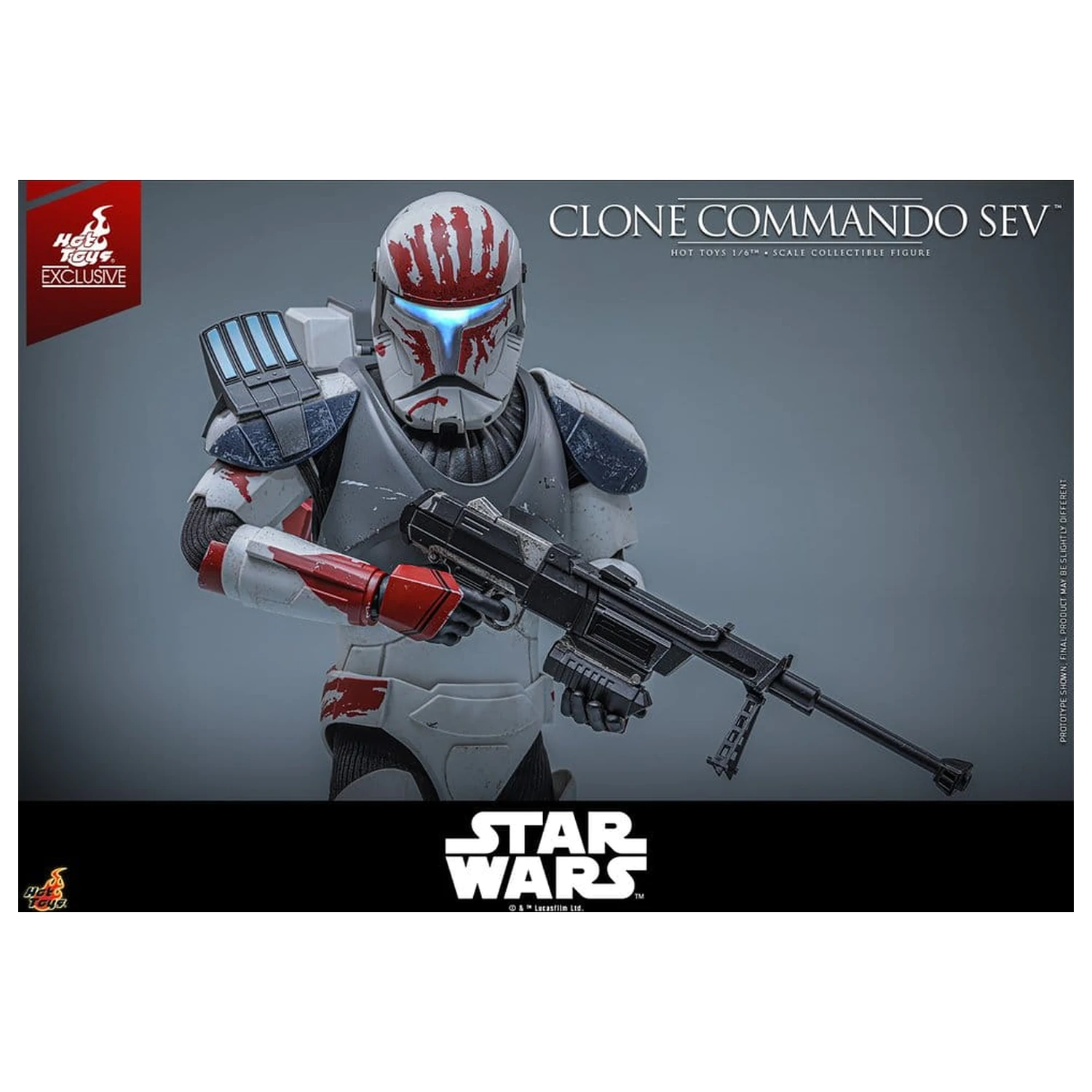 Star Wars: The Clone Wars Television Masterpiece akčná figúrka 1/6 Clone Commando Sev 30 cm produktová fotografia