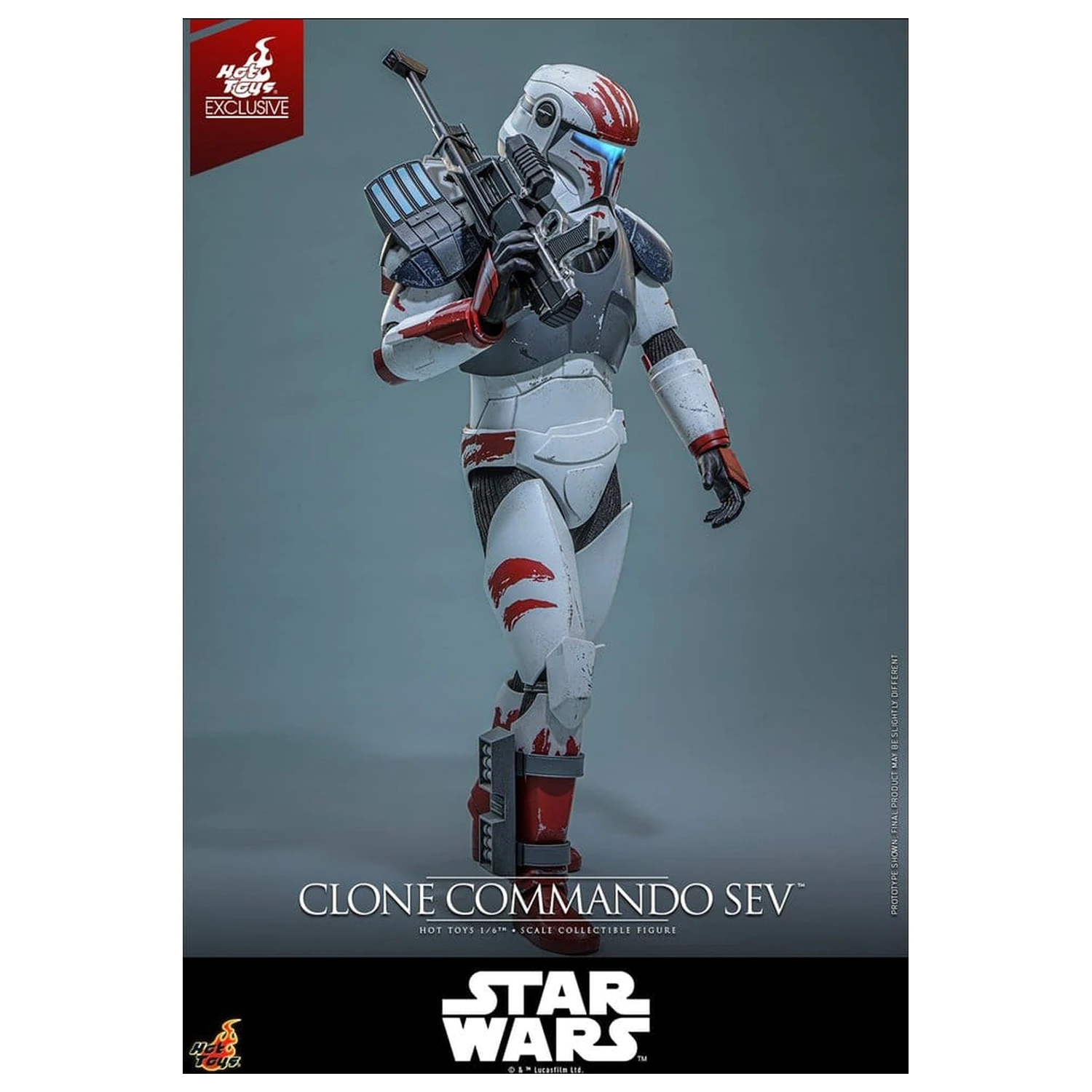 Star Wars: The Clone Wars Television Masterpiece akčná figúrka 1/6 Clone Commando Sev 30 cm produktová fotografia