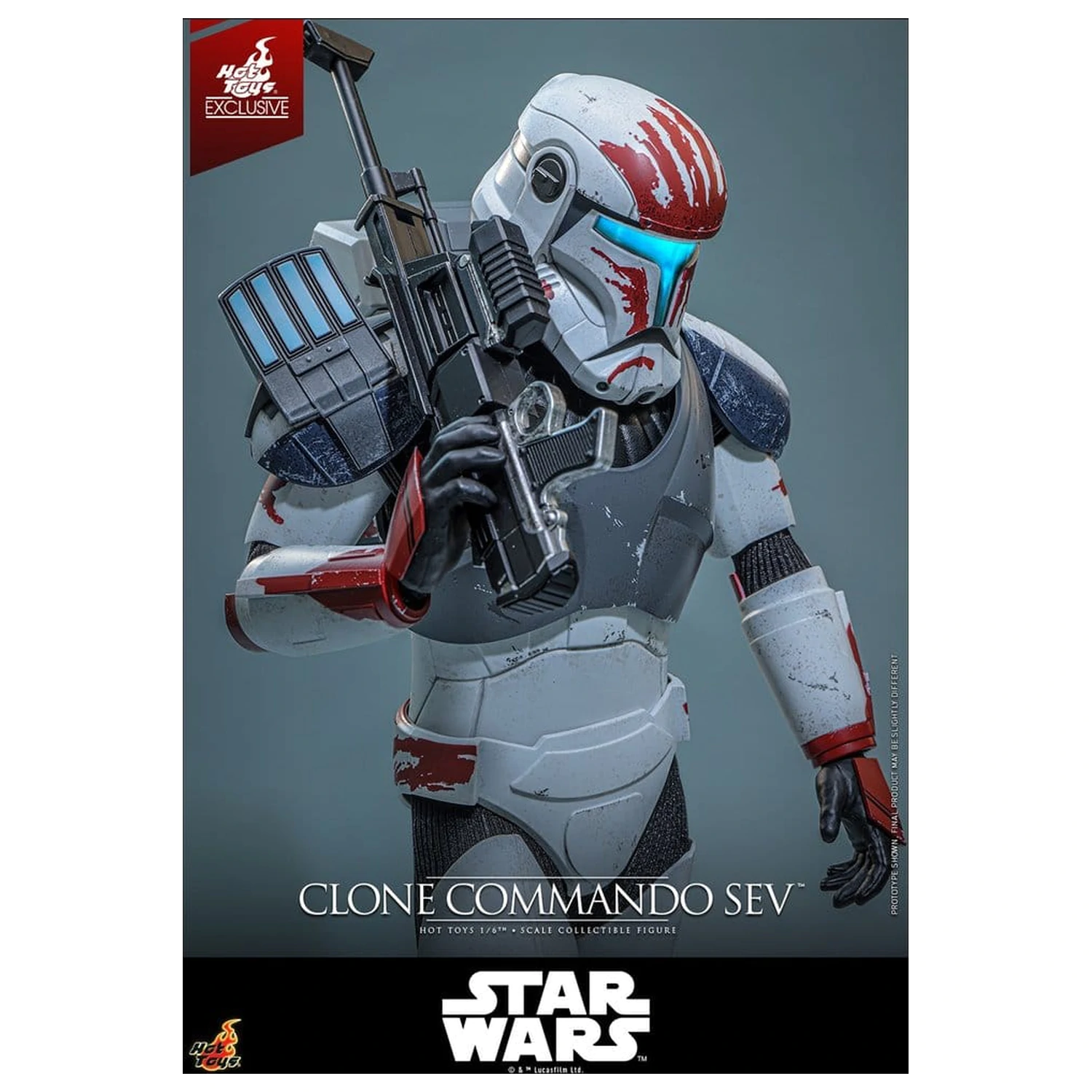 Star Wars: The Clone Wars Television Masterpiece akčná figúrka 1/6 Clone Commando Sev 30 cm produktová fotografia