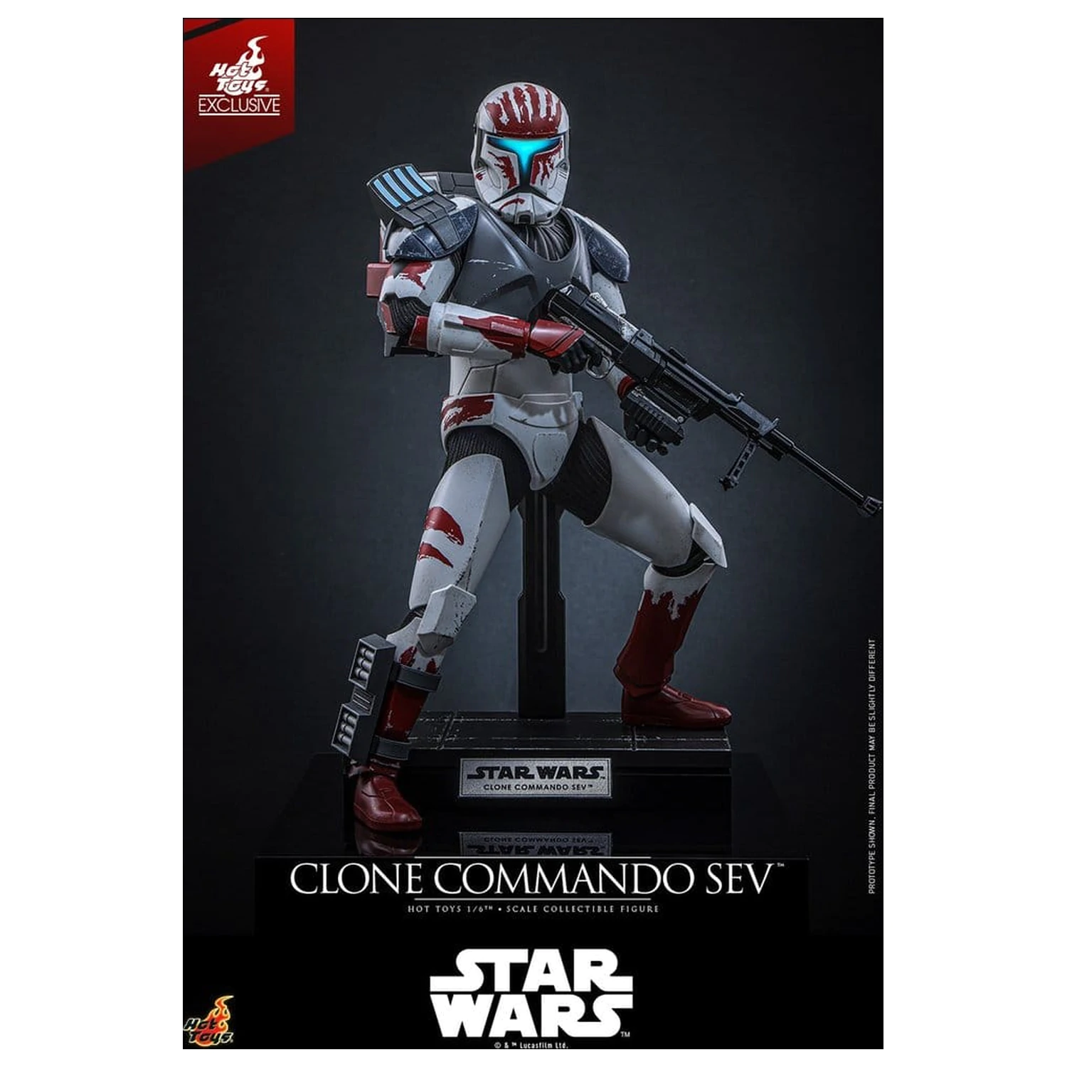 Star Wars: The Clone Wars Television Masterpiece akčná figúrka 1/6 Clone Commando Sev 30 cm produktová fotografia