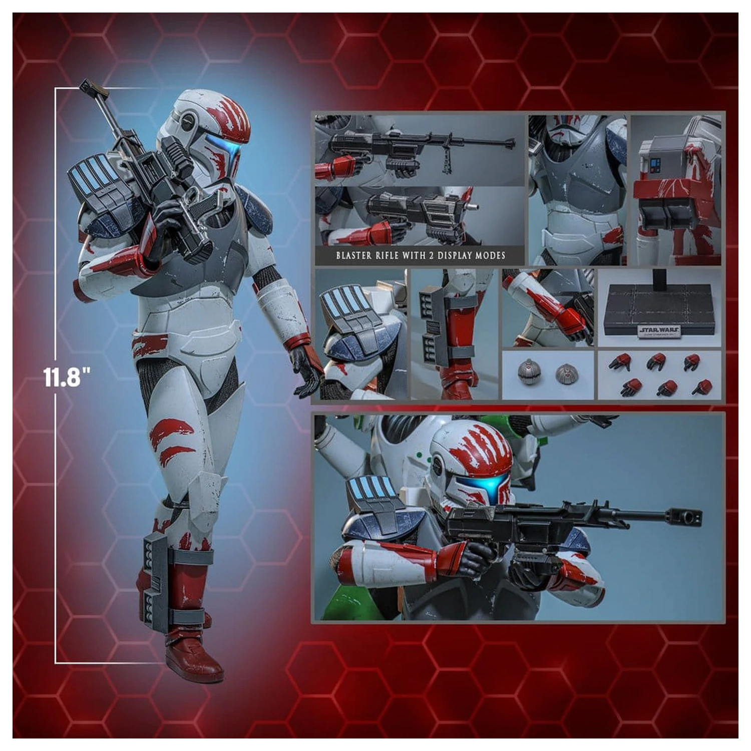 Star Wars: The Clone Wars Television Masterpiece akčná figúrka 1/6 Clone Commando Sev 30 cm produktová fotografia