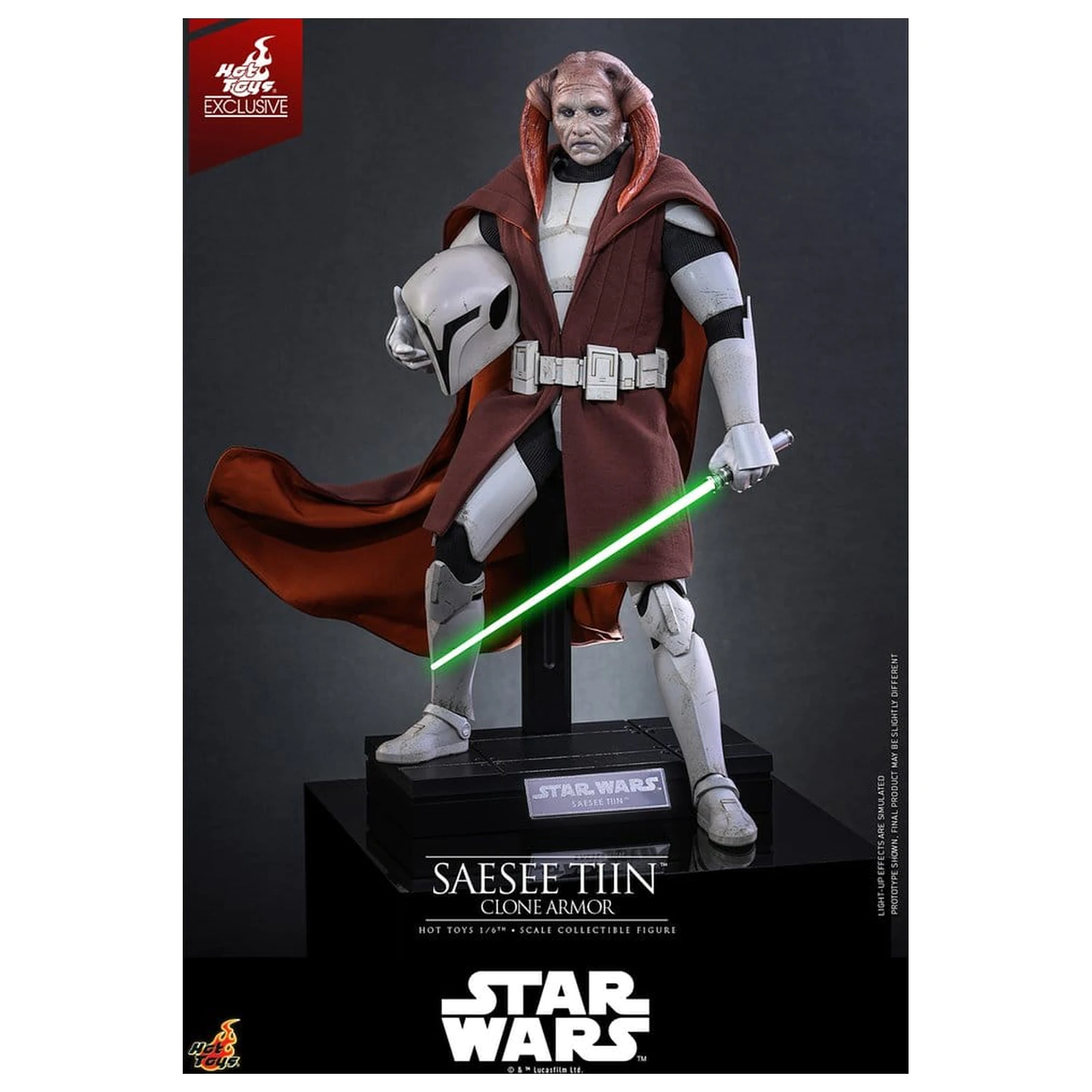 Star Wars: The Clone Wars Television Masterpiece Akčná figúrka 1/6 Saesee Tiin (Clone Armor) 32 cm produktová fotografia