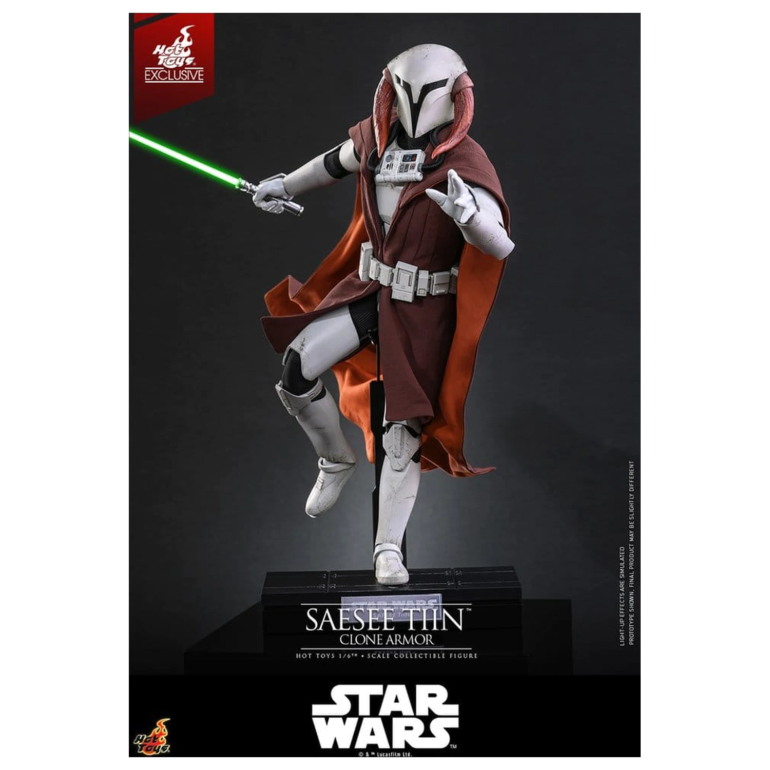 Star Wars: The Clone Wars Television Masterpiece Akčná figúrka 1/6 Saesee Tiin (Clone Armor) 32 cm produktová fotografia