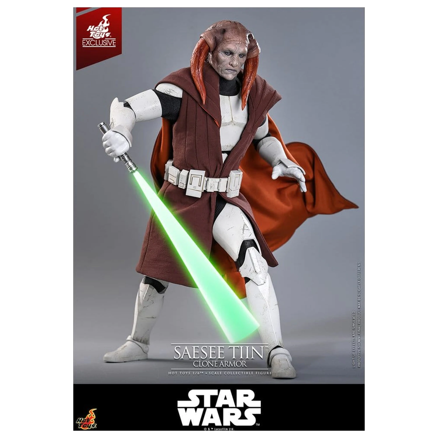 Star Wars: The Clone Wars Television Masterpiece Akčná figúrka 1/6 Saesee Tiin (Clone Armor) 32 cm produktová fotografia