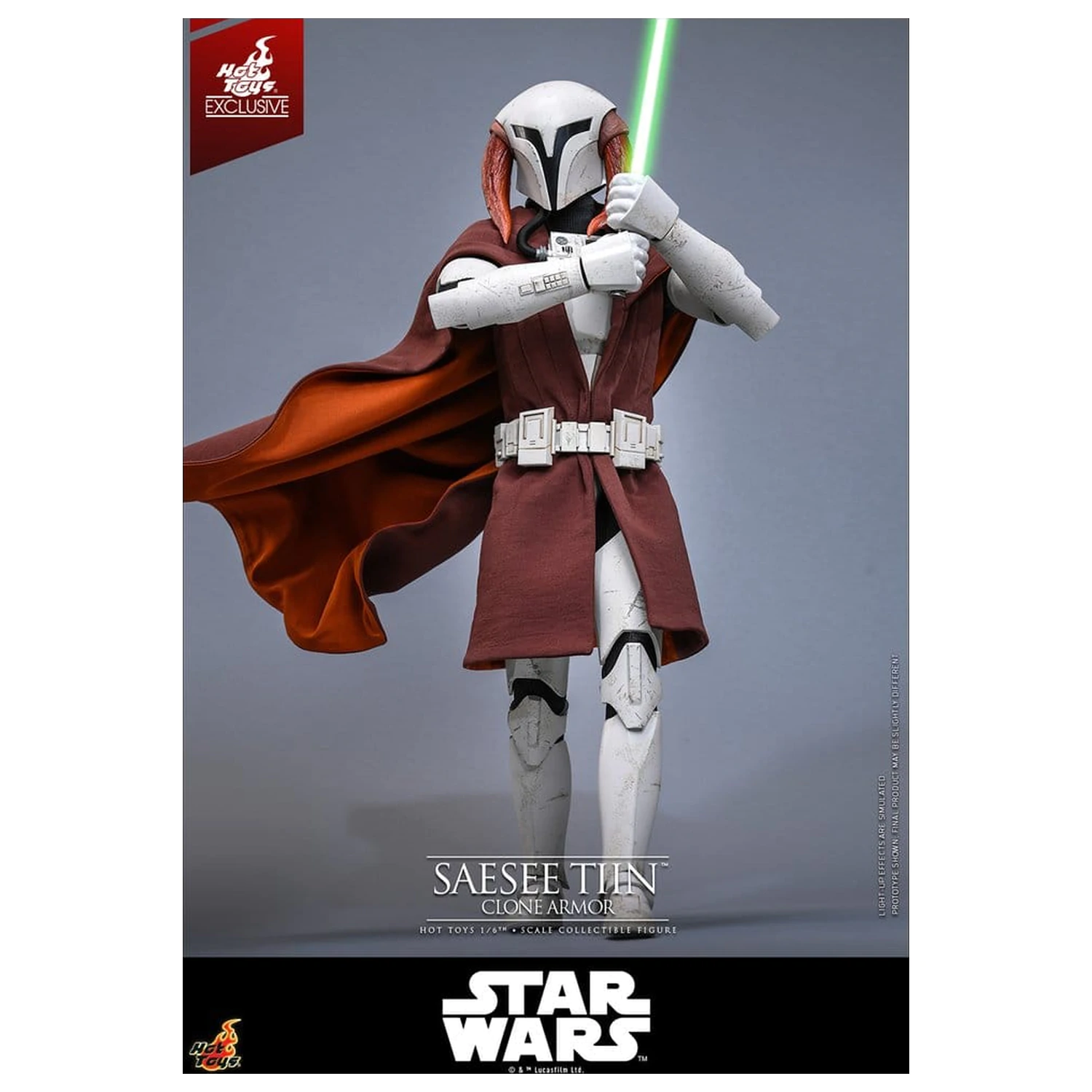 Star Wars: The Clone Wars Television Masterpiece Akčná figúrka 1/6 Saesee Tiin (Clone Armor) 32 cm produktová fotografia