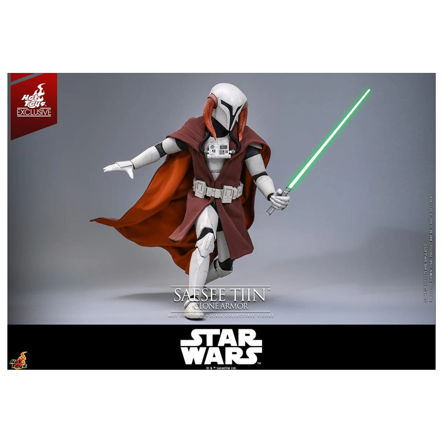 Star Wars: The Clone Wars Television Masterpiece Akčná figúrka 1/6 Saesee Tiin (Clone Armor) 32 cm produktová fotografia