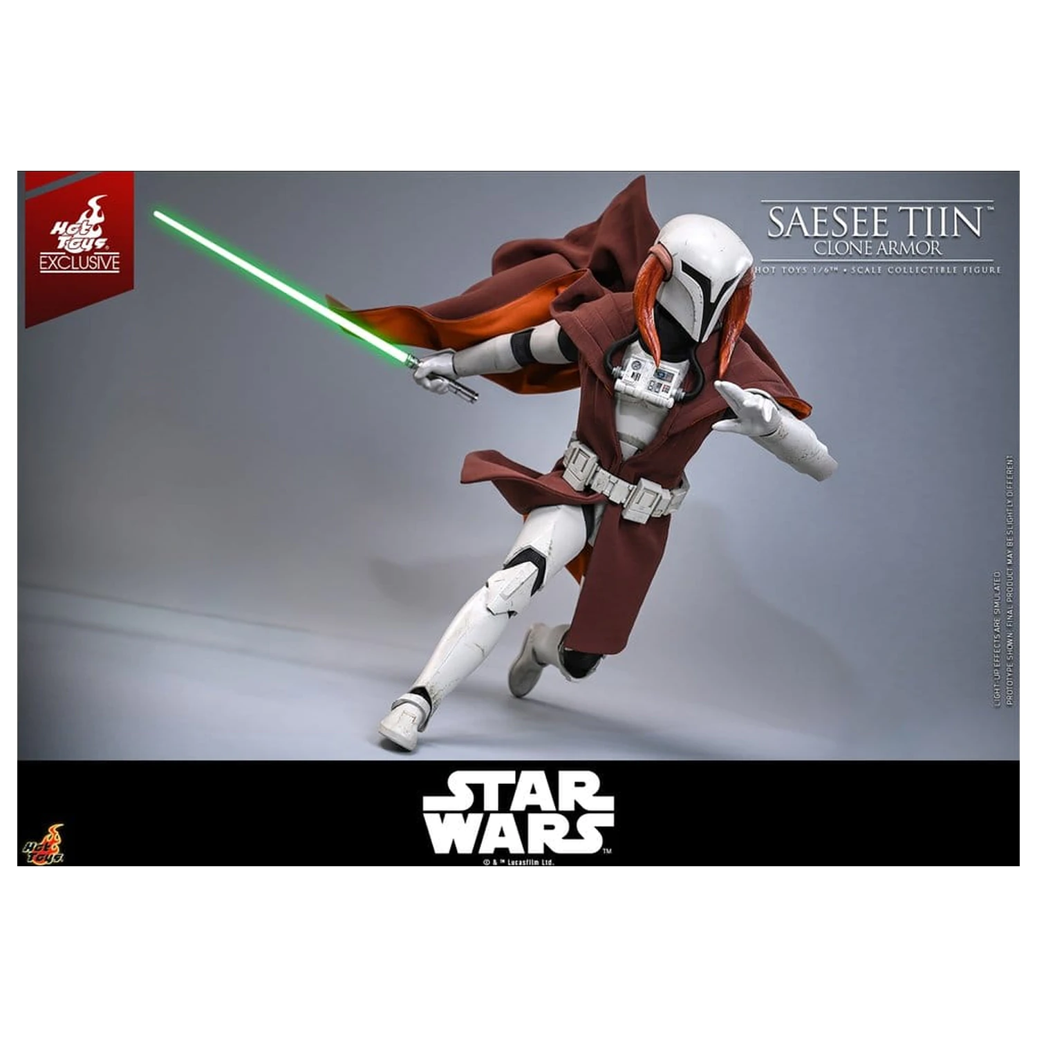 Star Wars: The Clone Wars Television Masterpiece Akčná figúrka 1/6 Saesee Tiin (Clone Armor) 32 cm produktová fotografia