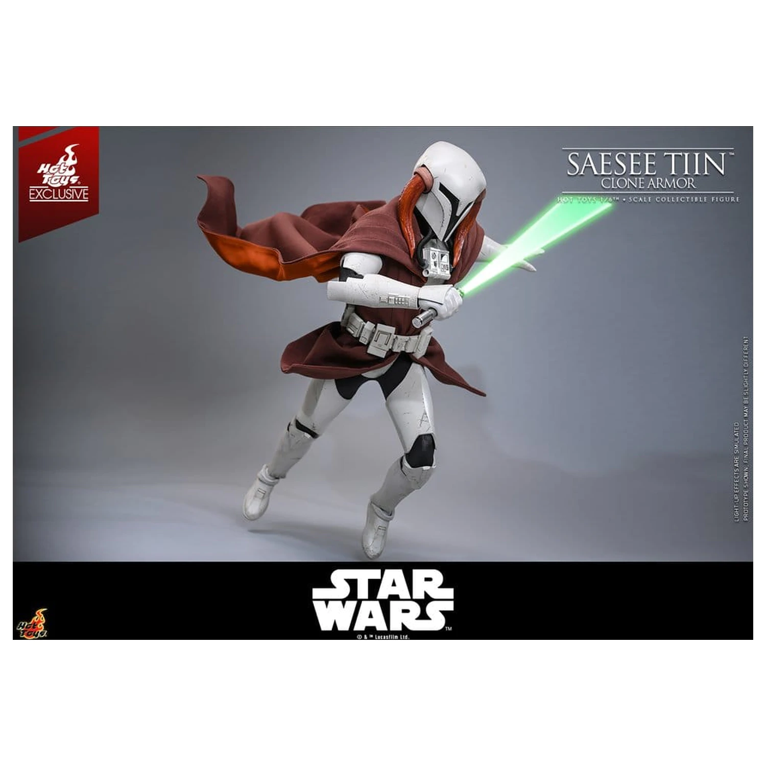 Star Wars: The Clone Wars Television Masterpiece Akčná figúrka 1/6 Saesee Tiin (Clone Armor) 32 cm produktová fotografia