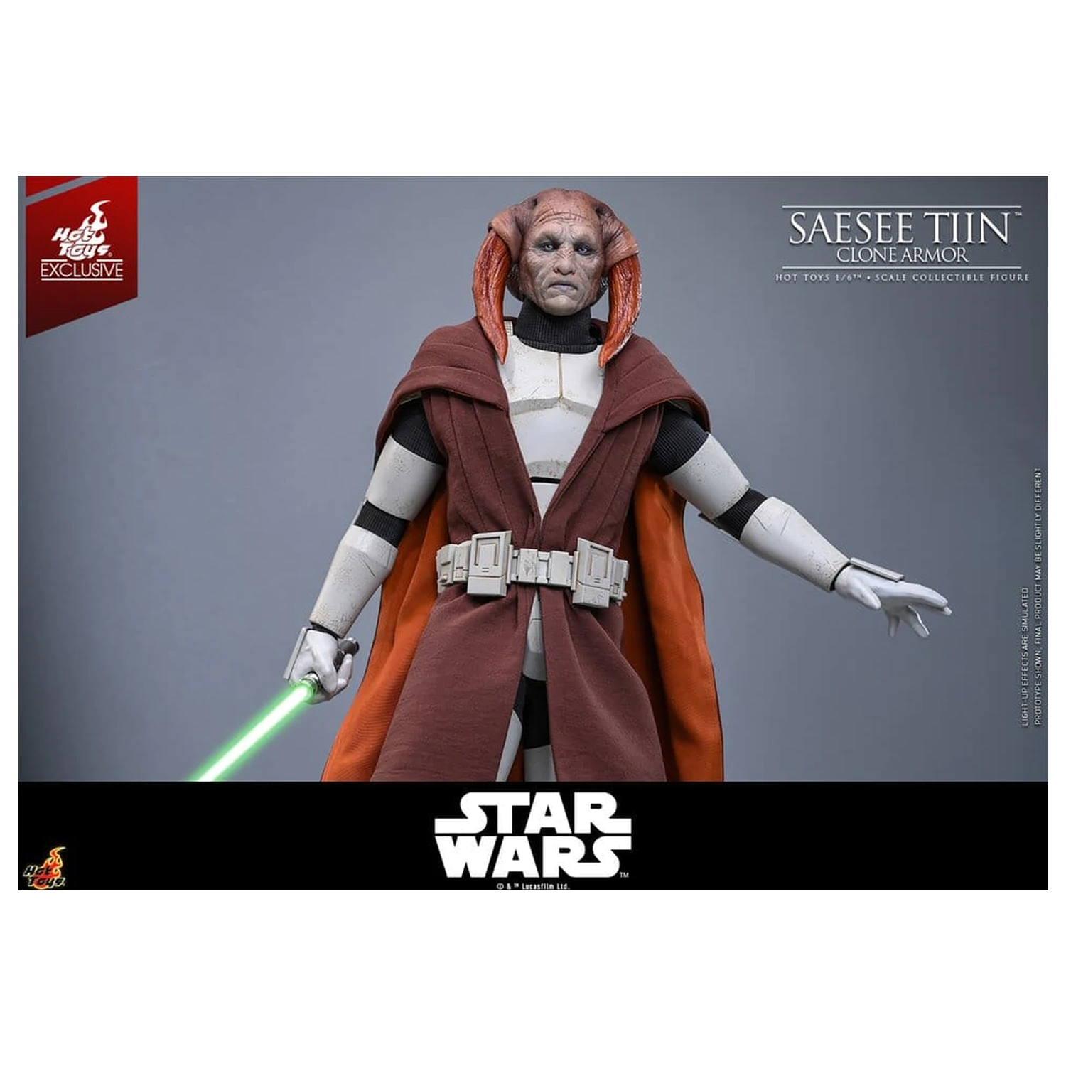 Star Wars: The Clone Wars Television Masterpiece Akčná figúrka 1/6 Saesee Tiin (Clone Armor) 32 cm produktová fotografia