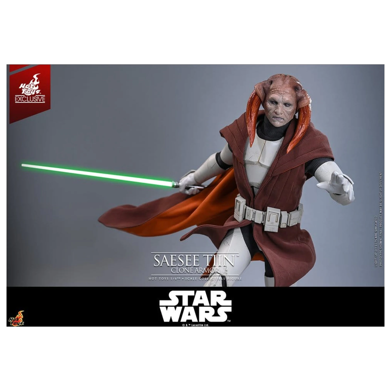 Star Wars: The Clone Wars Television Masterpiece Akčná figúrka 1/6 Saesee Tiin (Clone Armor) 32 cm produktová fotografia