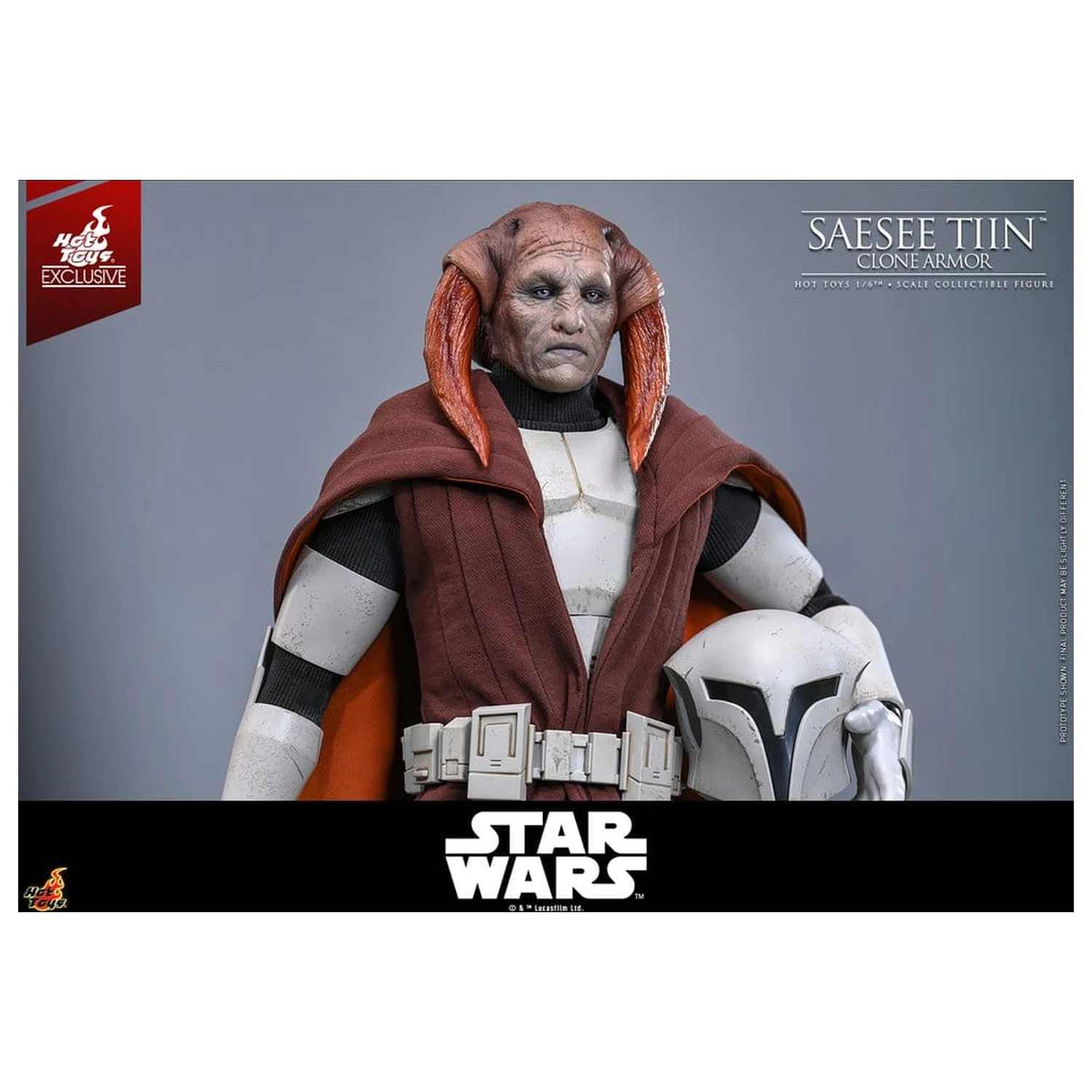 Star Wars: The Clone Wars Television Masterpiece Akčná figúrka 1/6 Saesee Tiin (Clone Armor) 32 cm produktová fotografia